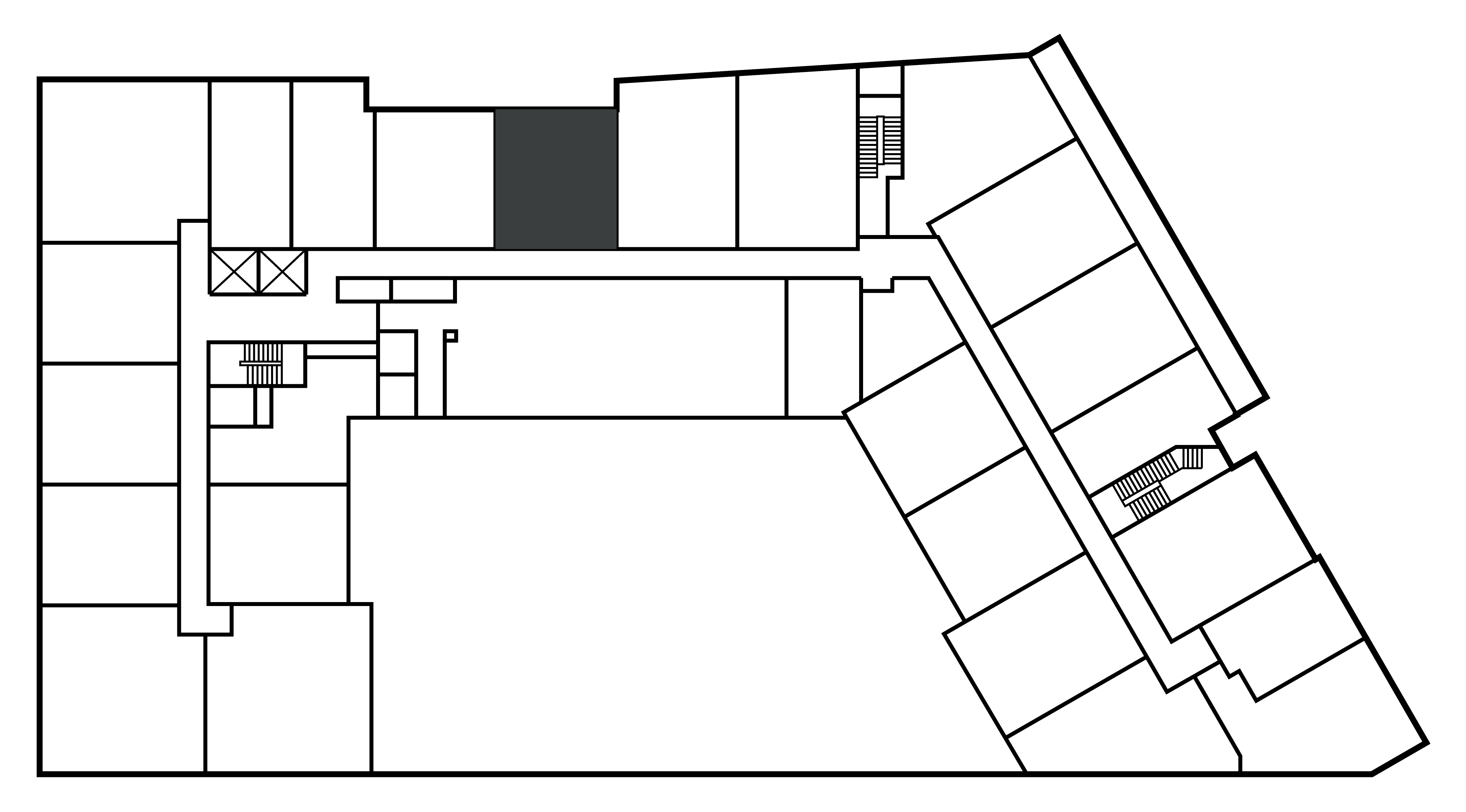 Keyplan of apartment C218