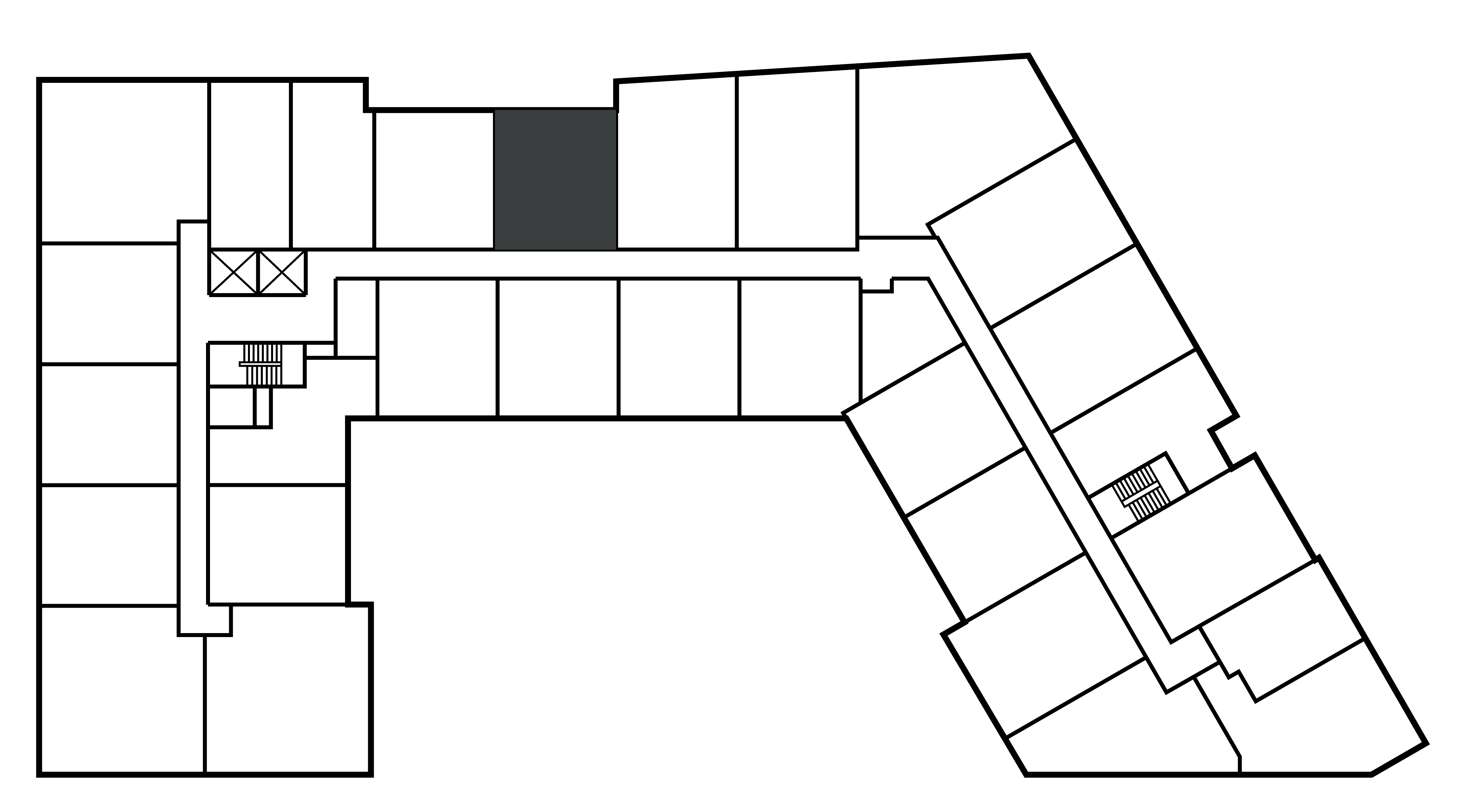 Keyplan of apartment C318