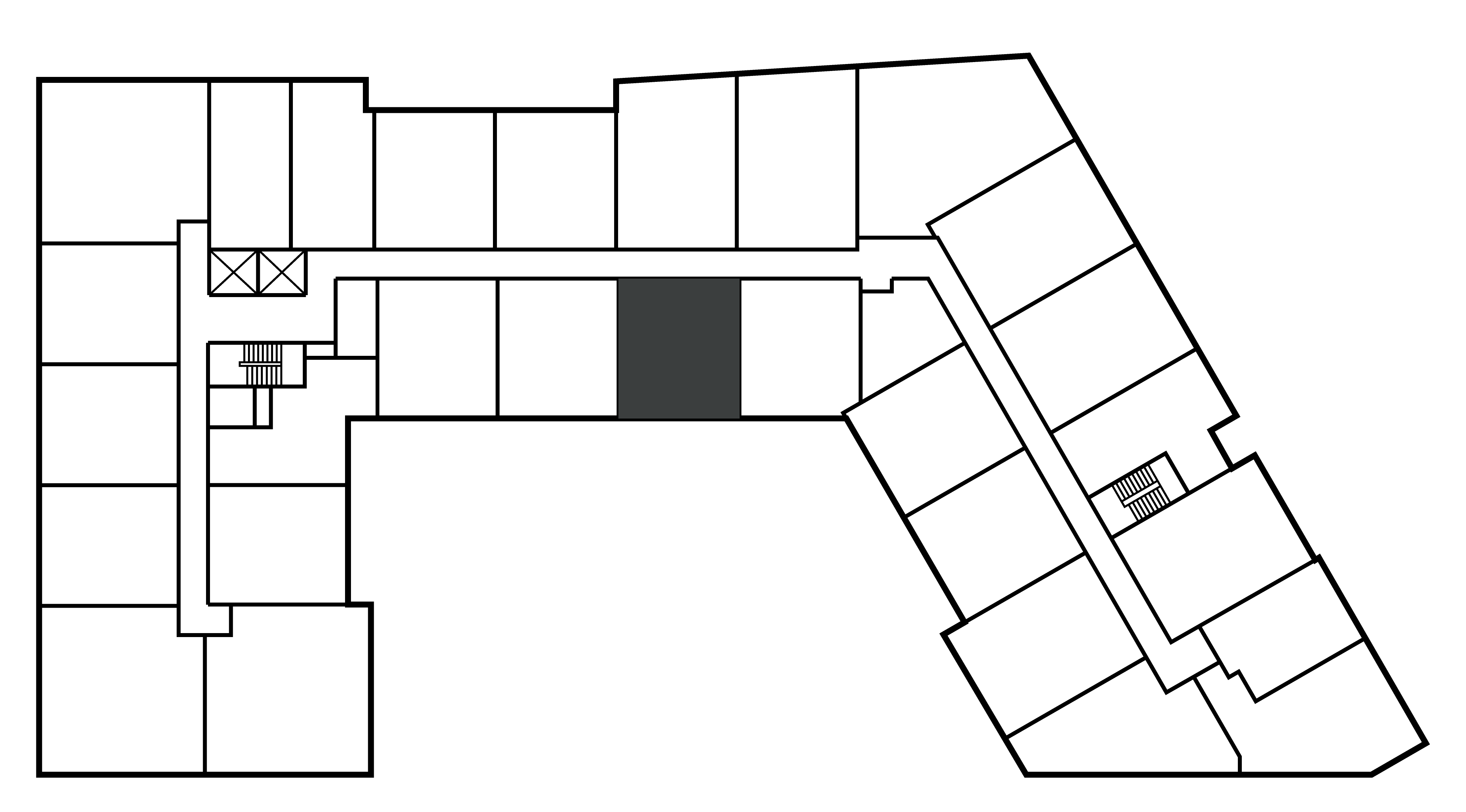 Keyplan of apartment C319