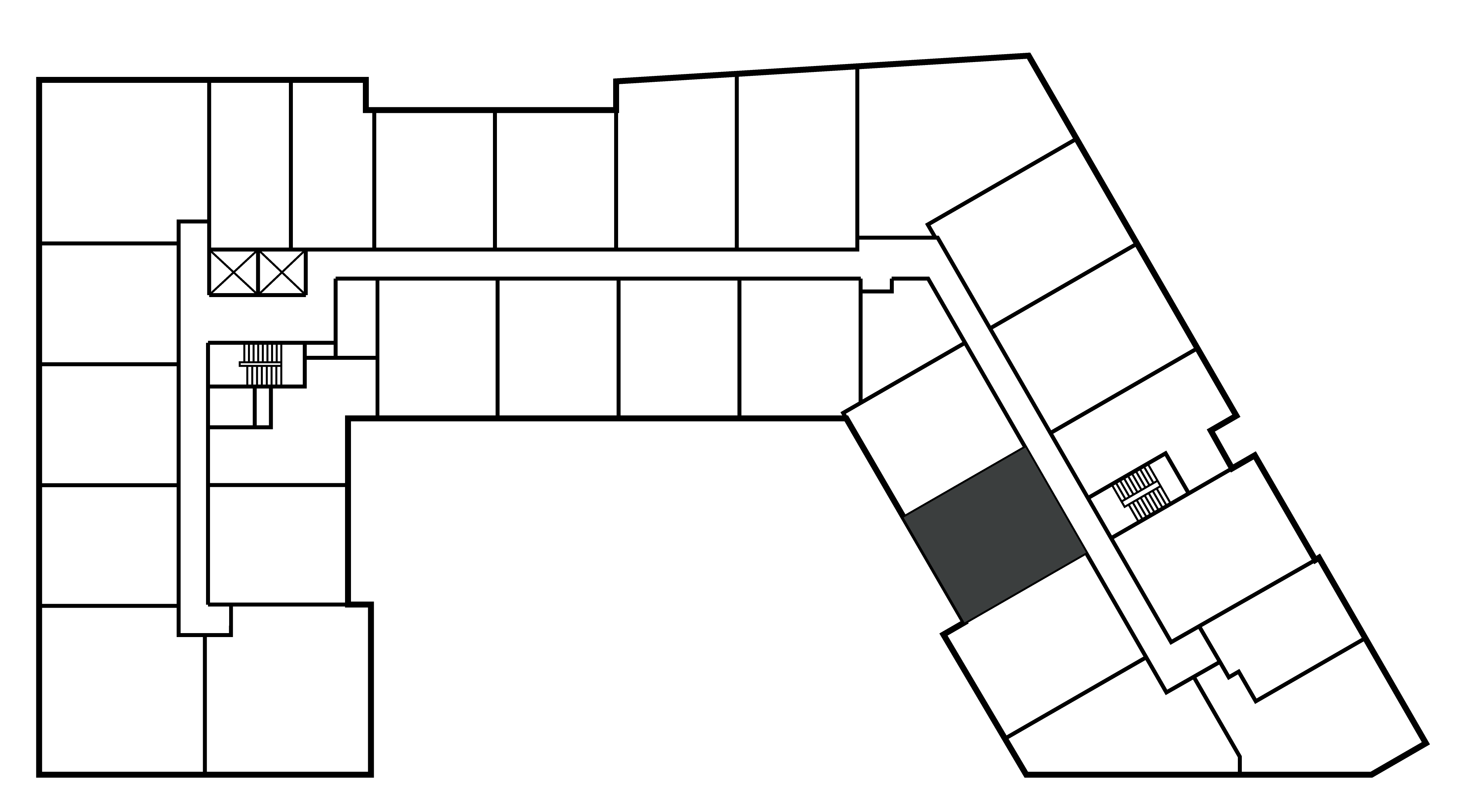 Keyplan of apartment C331