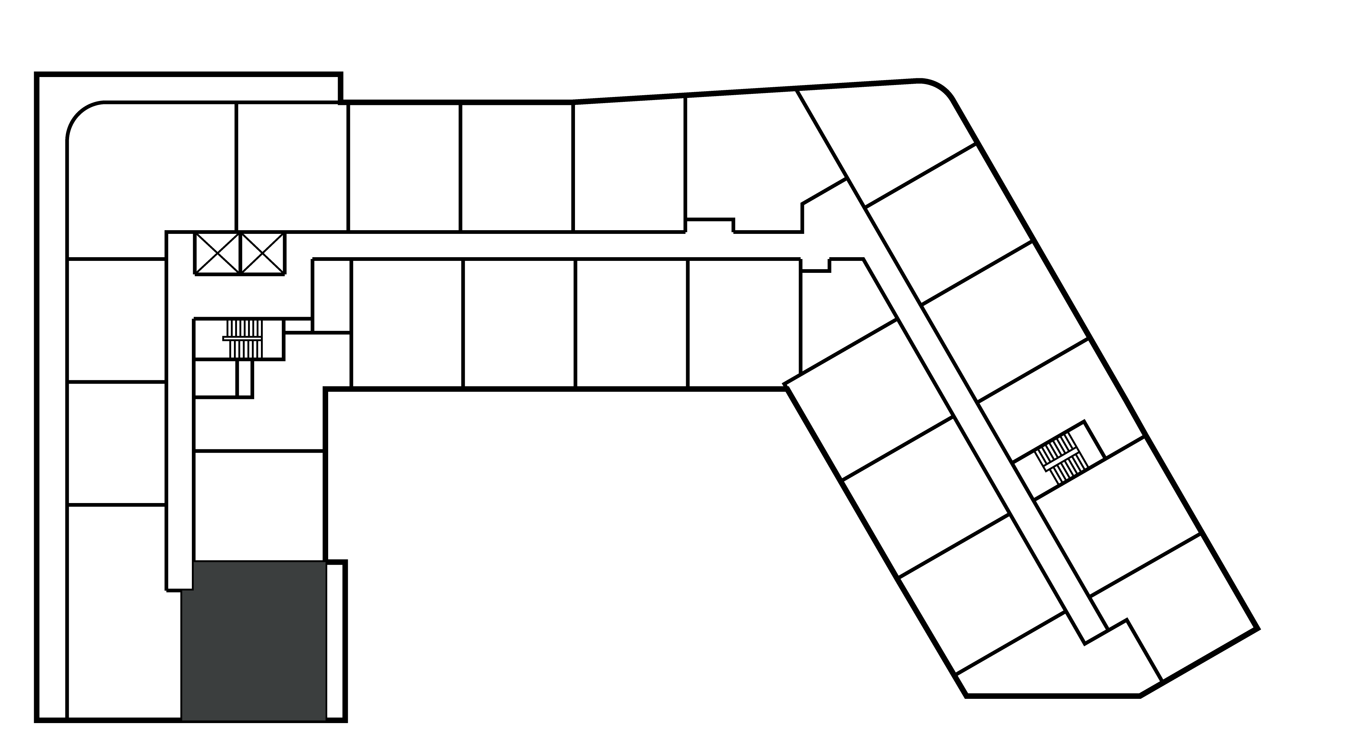 Keyplan of apartment C601