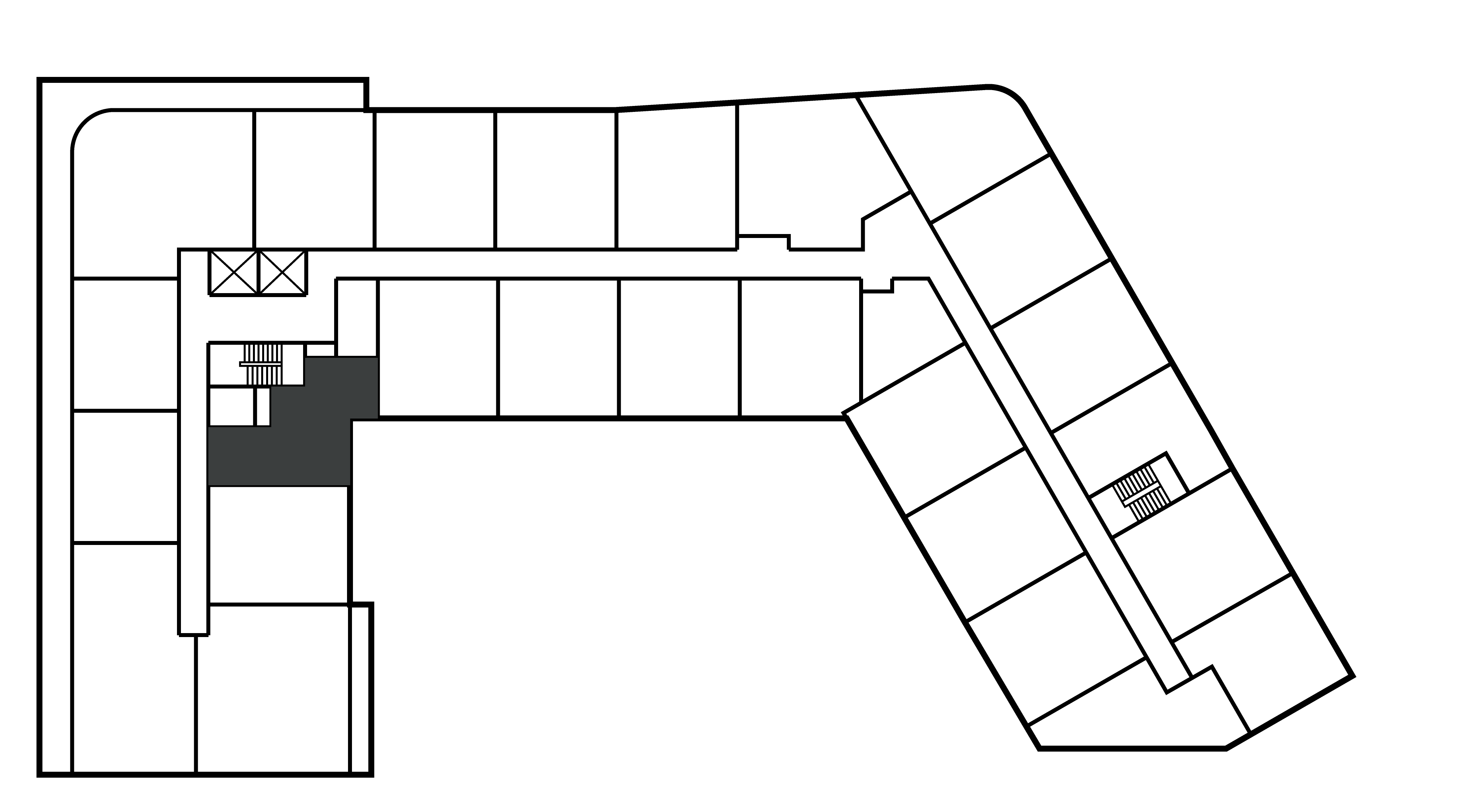 Keyplan of apartment C605