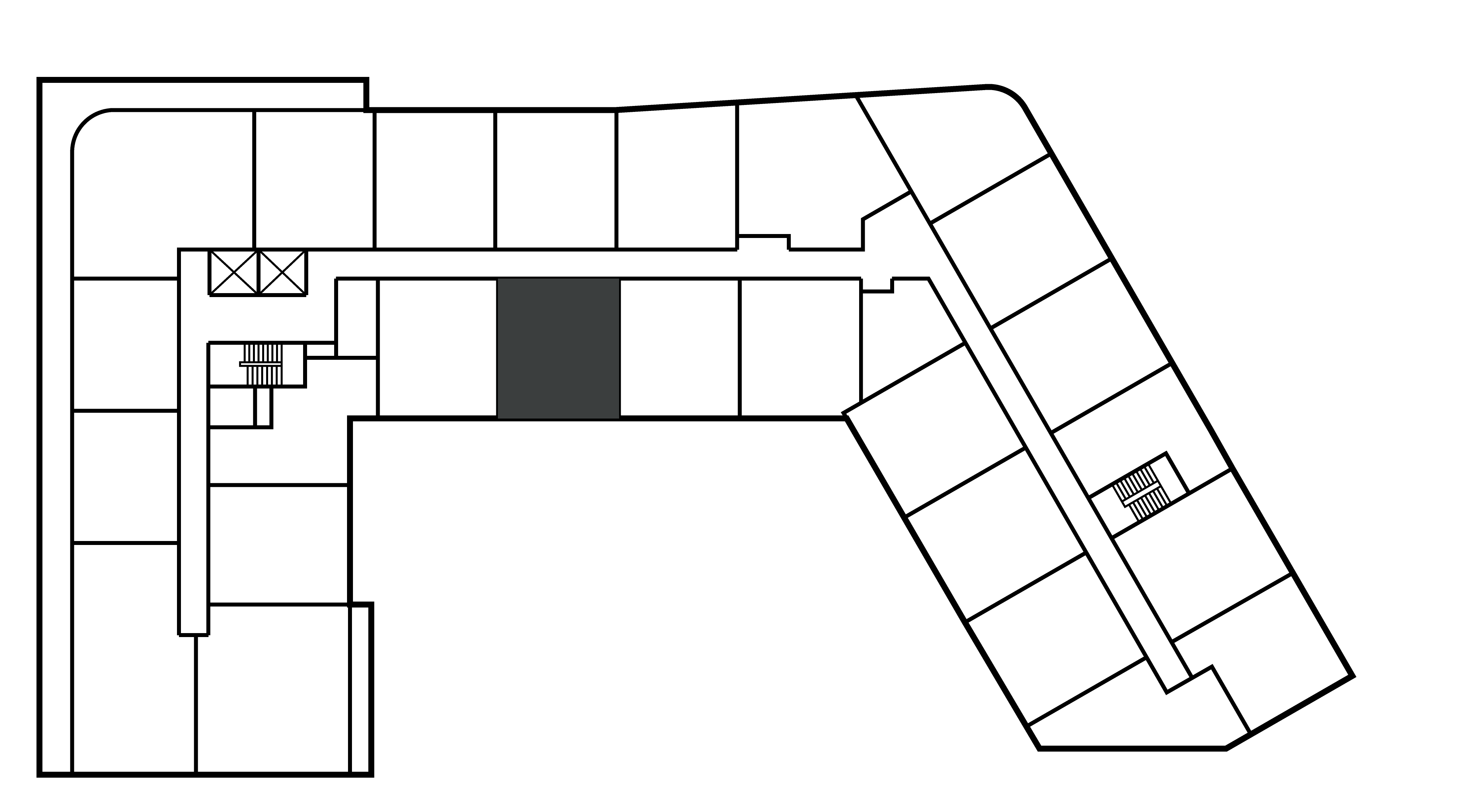 Keyplan of apartment C617