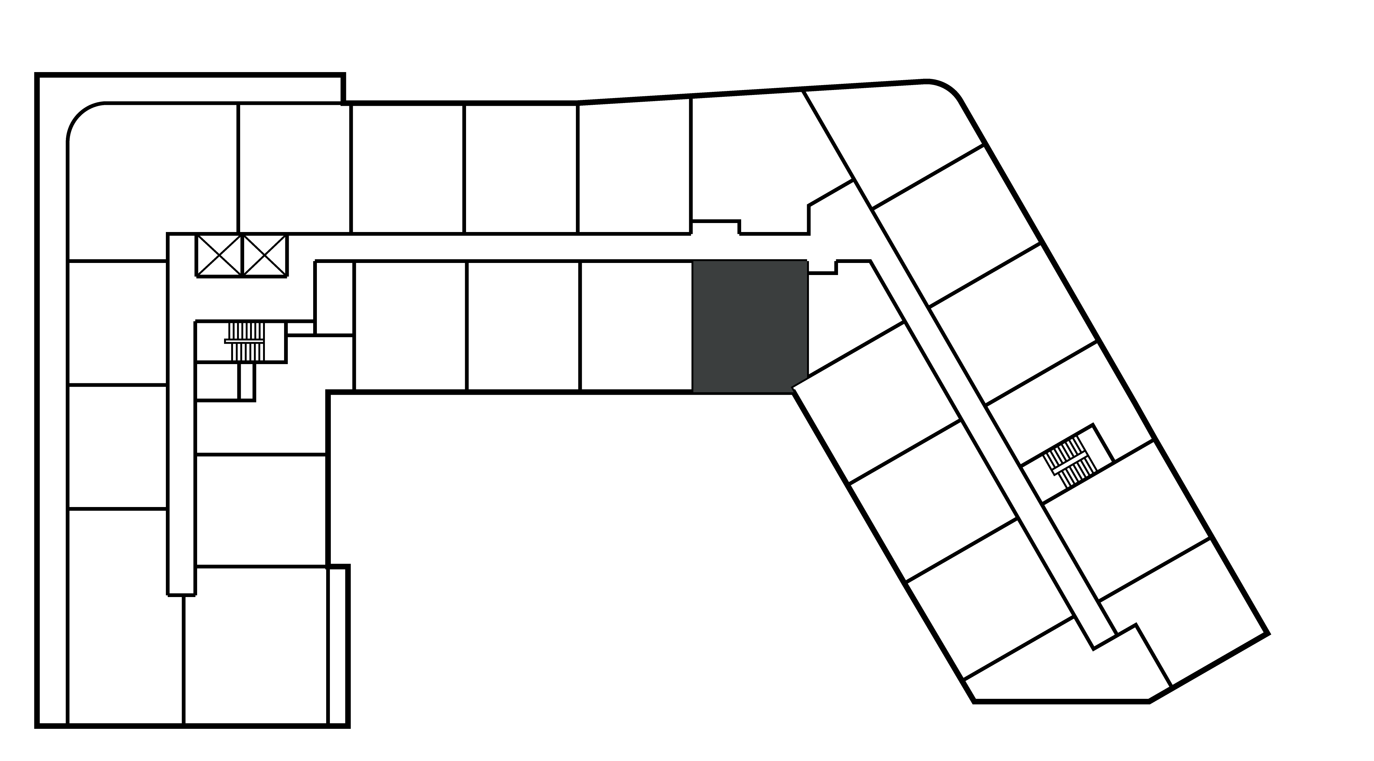 Keyplan of apartment C621