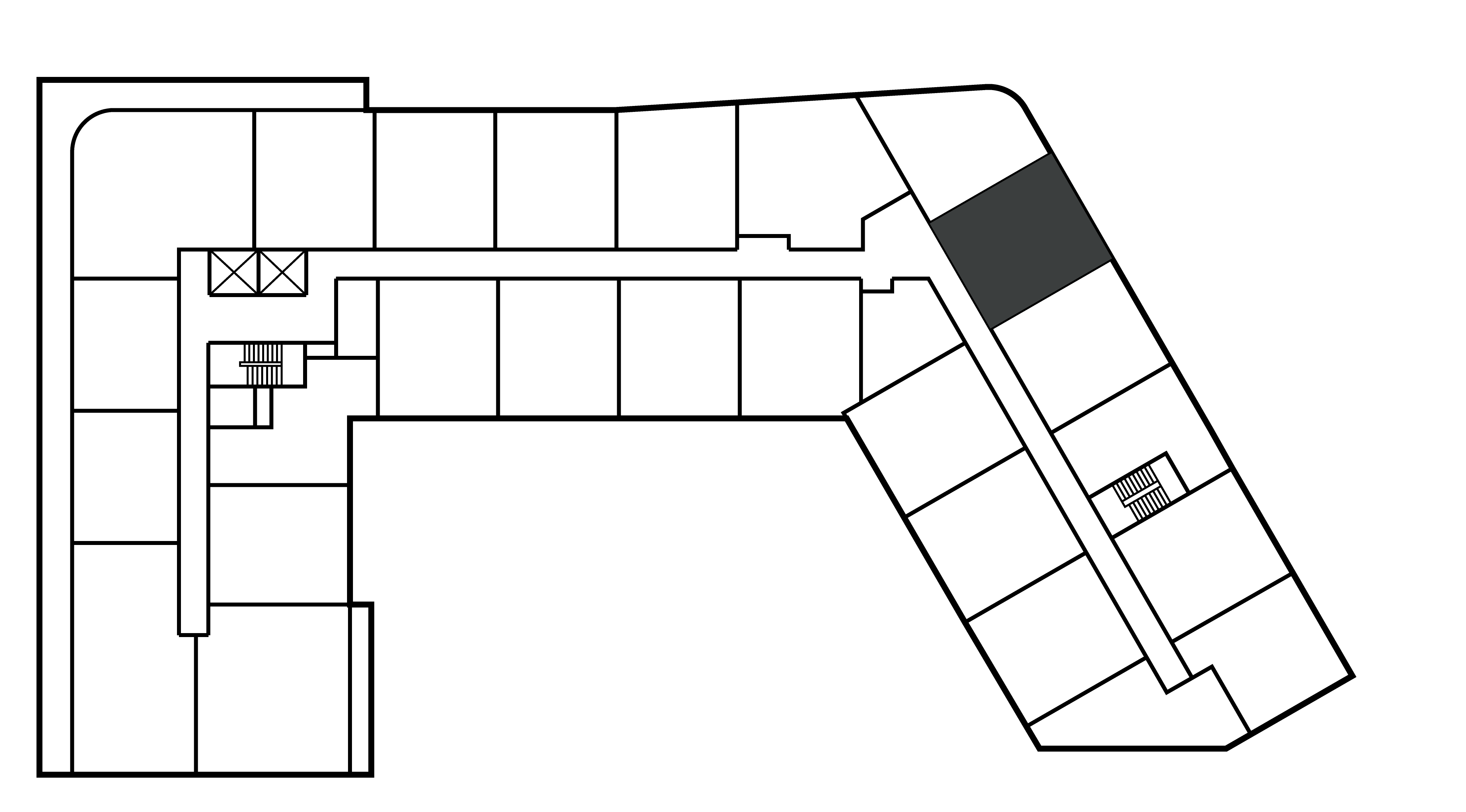 Keyplan of apartment C626