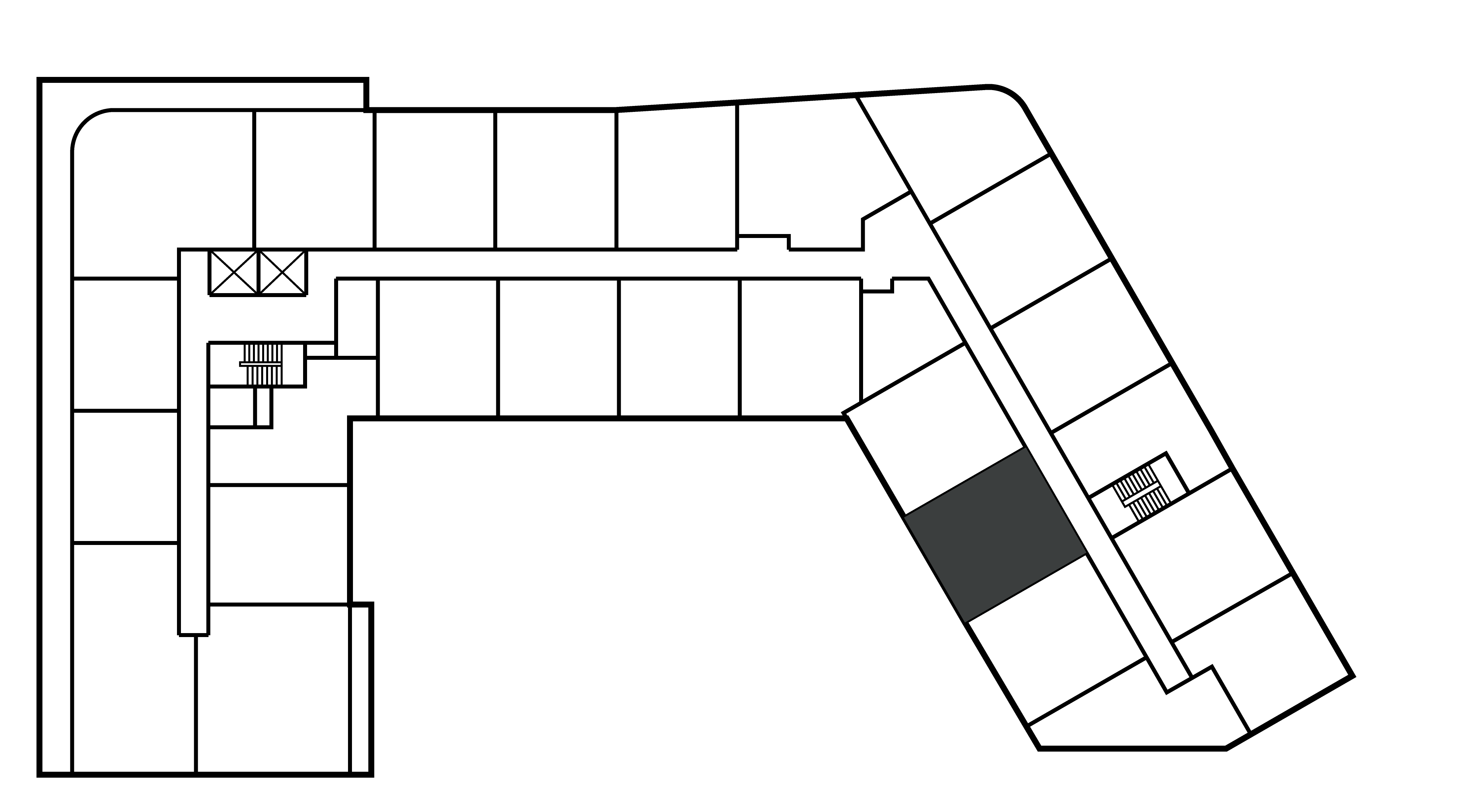 Keyplan of apartment C631