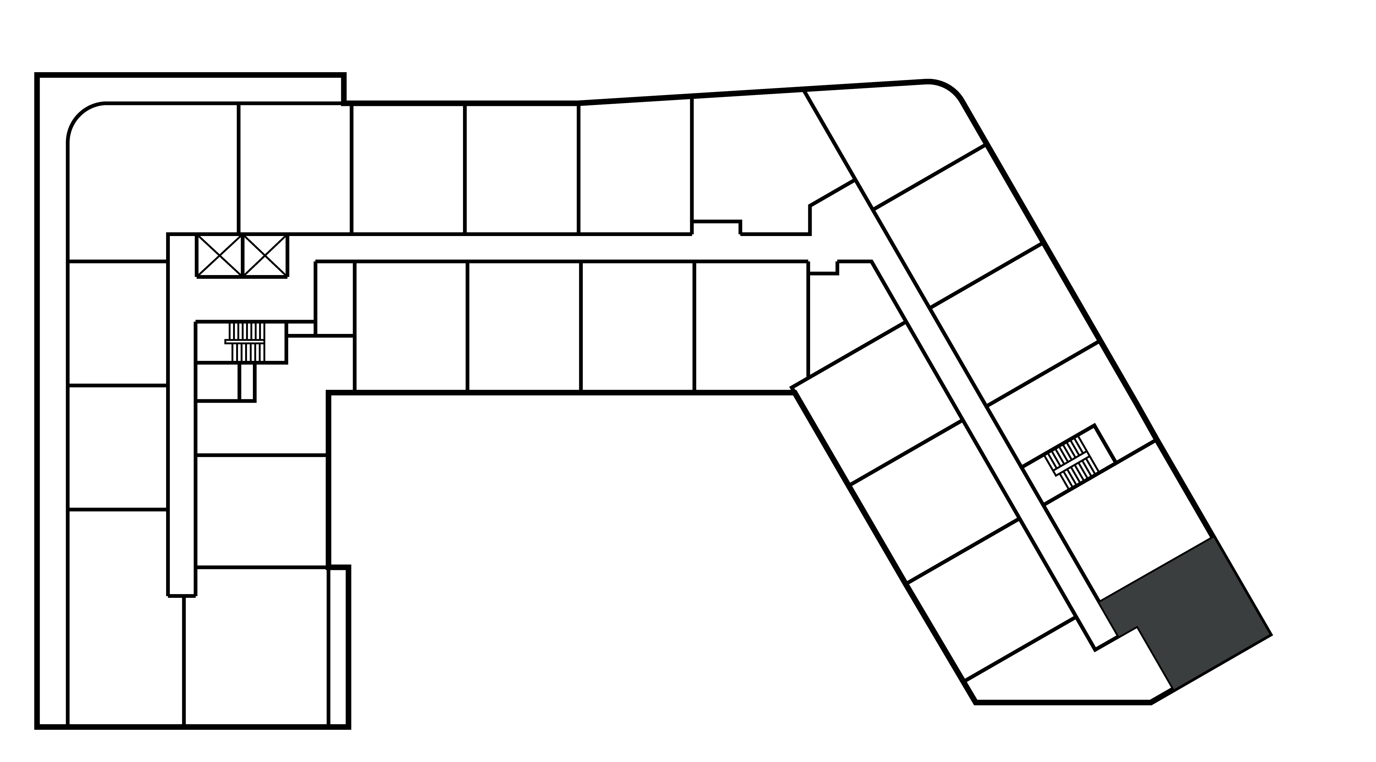 Keyplan of apartment C634