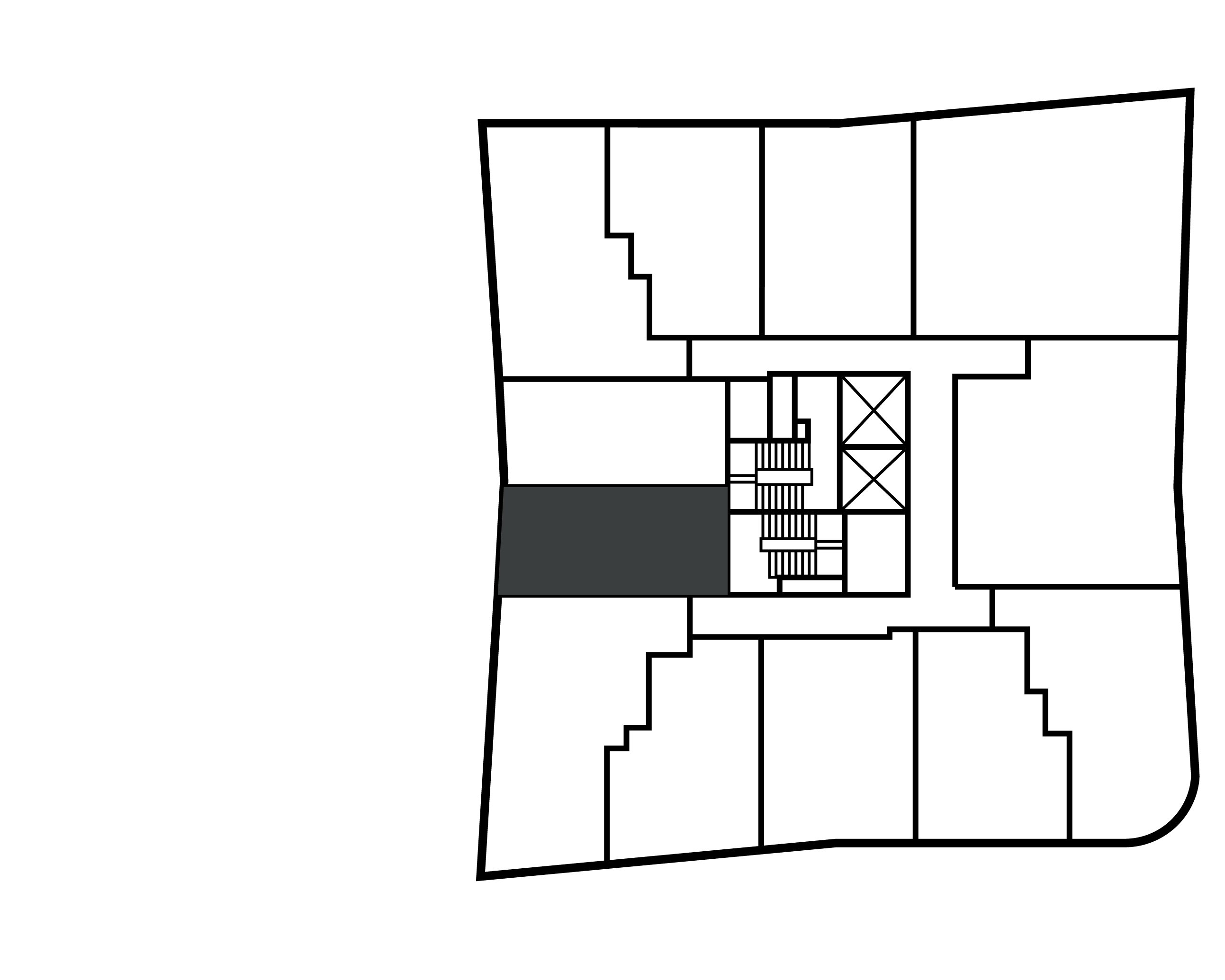 Keyplan of apartment S614