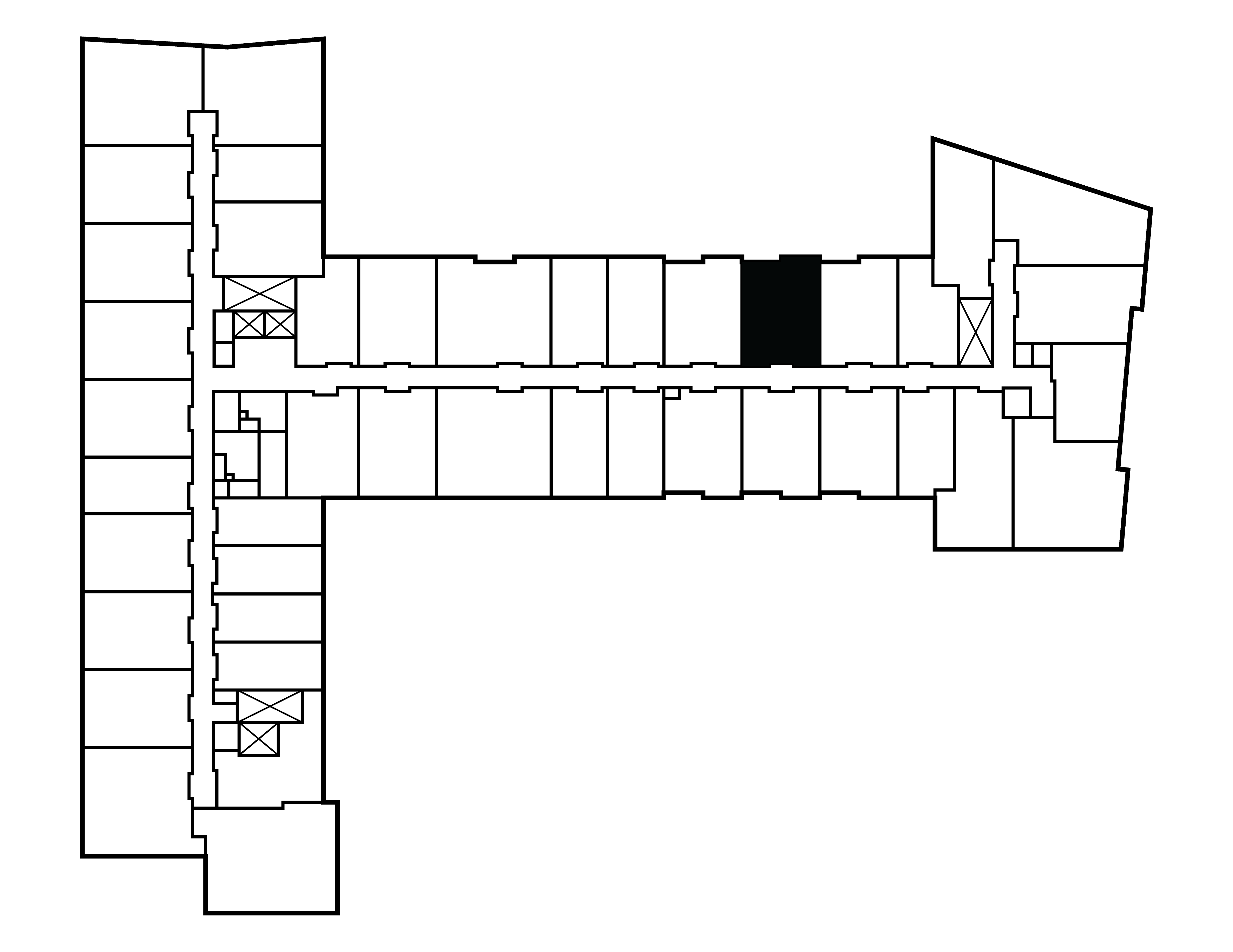 Apartment 607 keyplan