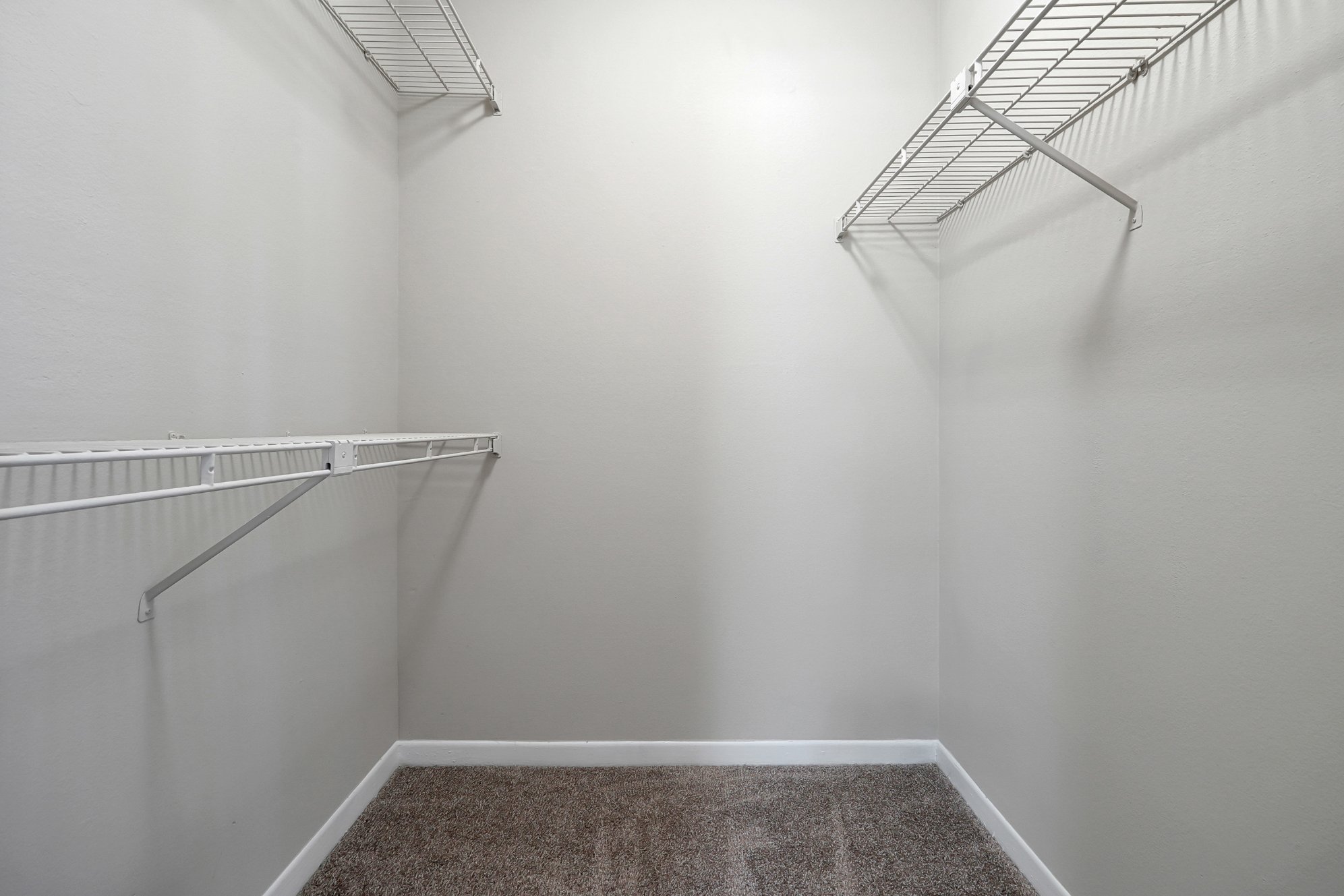 spacious closet