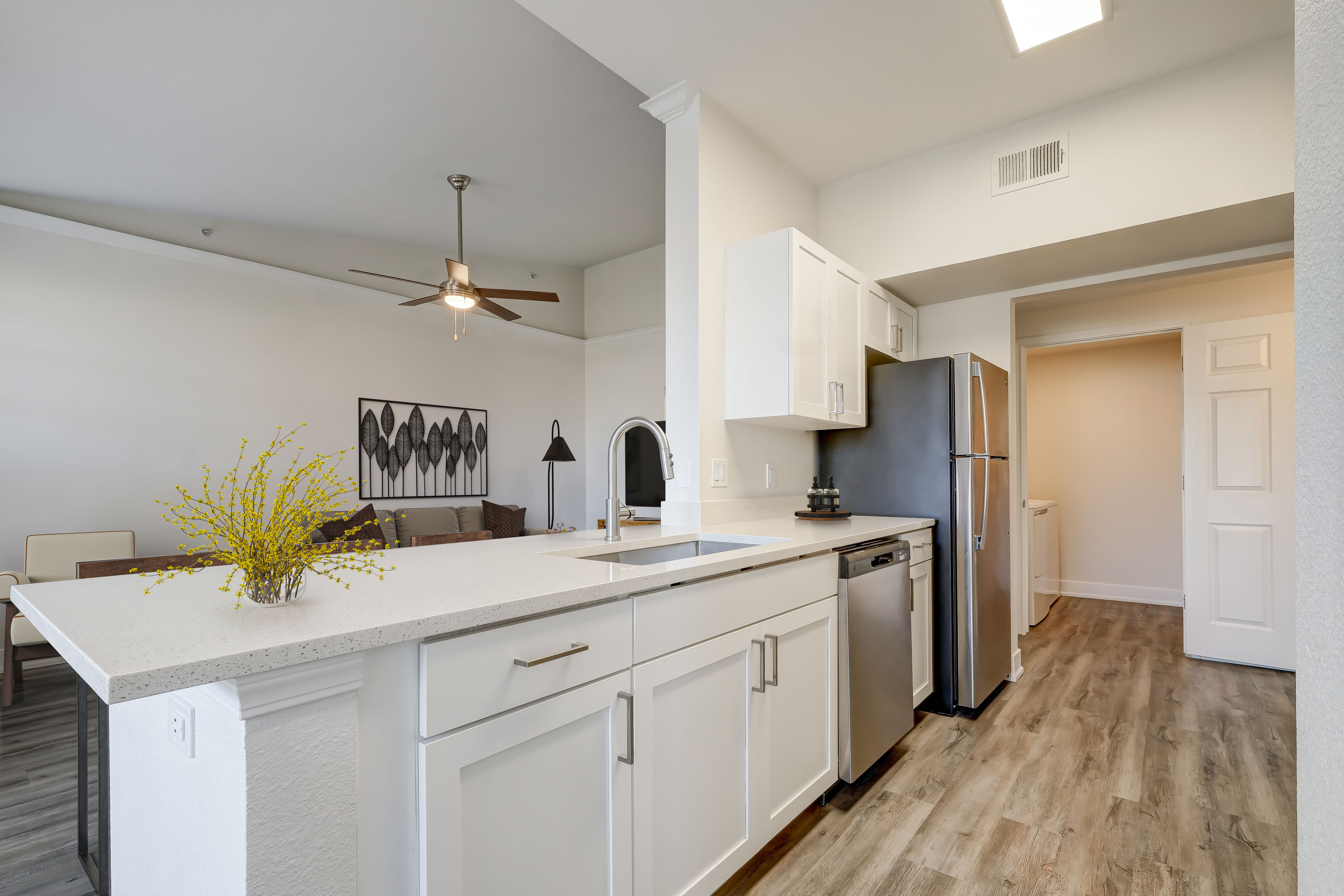 kitchen renovated