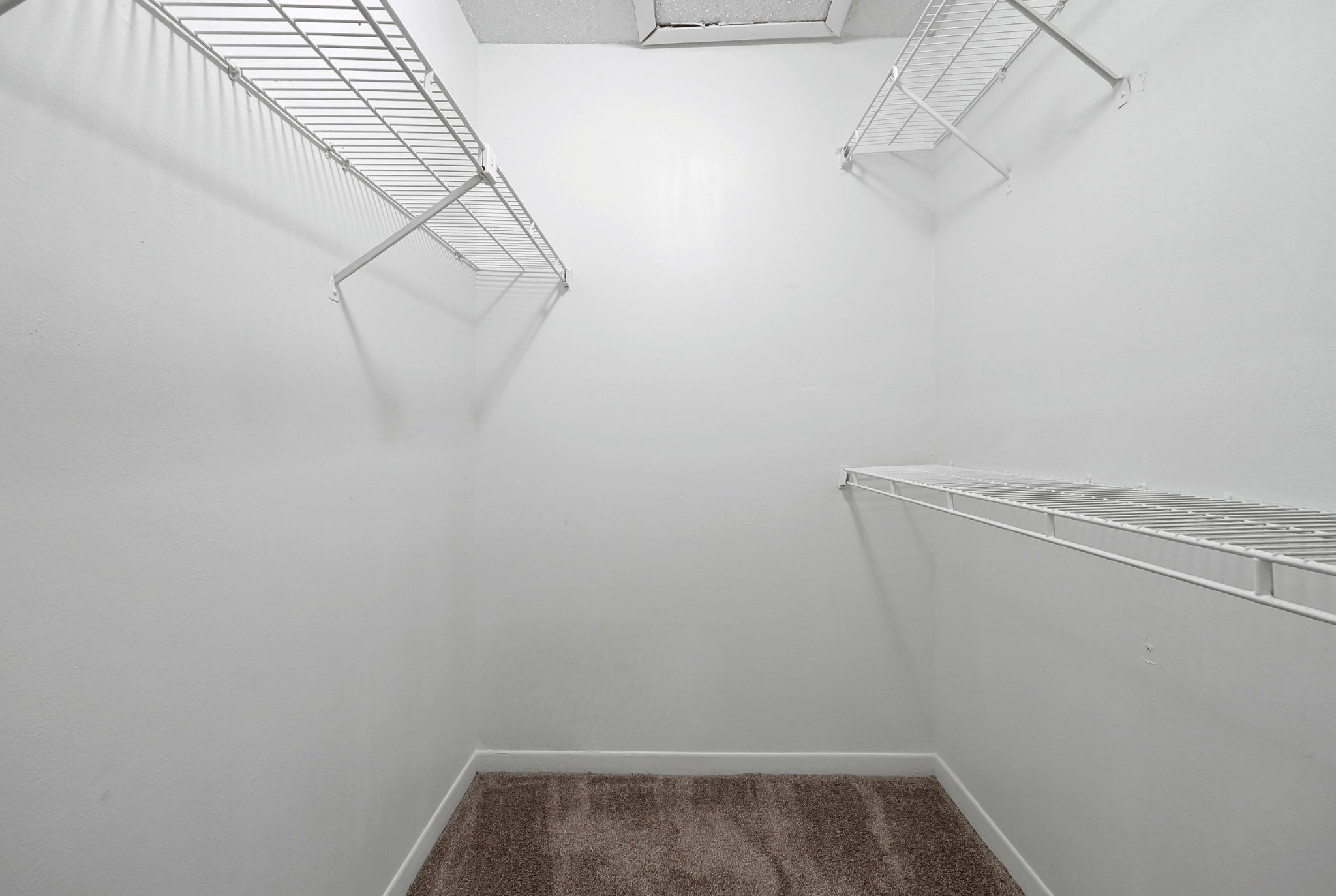 spacious closet