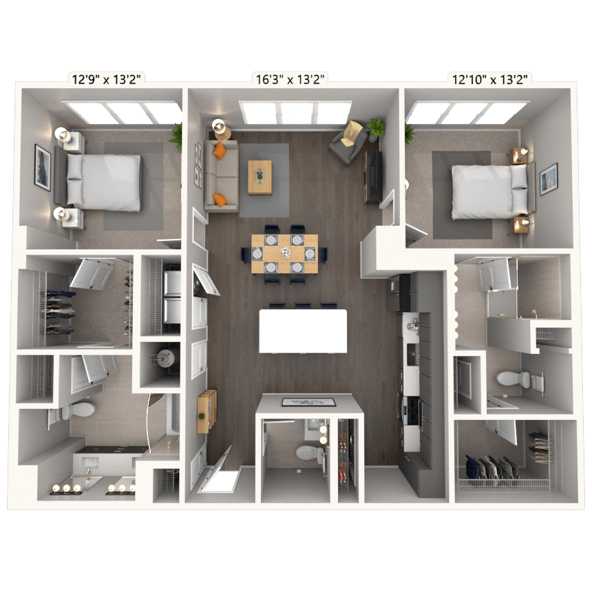 Floorplan image of unit A-102