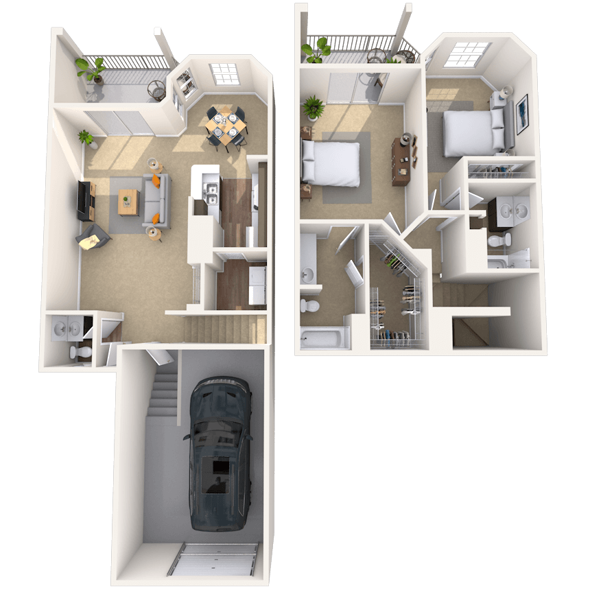Floorplan image of unit 1314