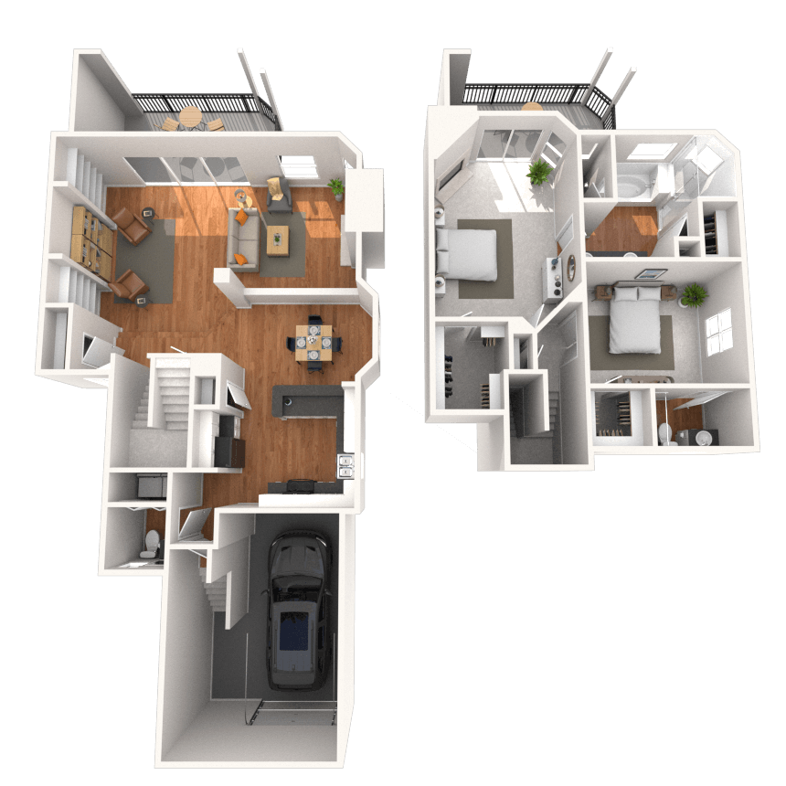 Floorplan image of unit 1511