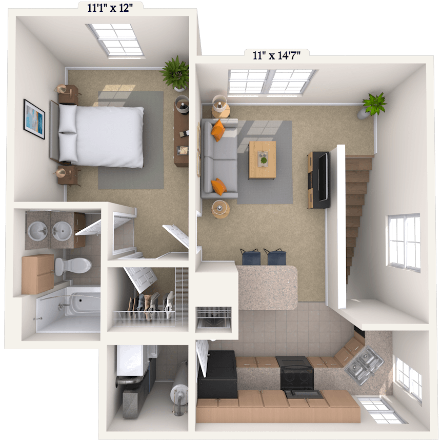 Floorplan image of unit 0115201