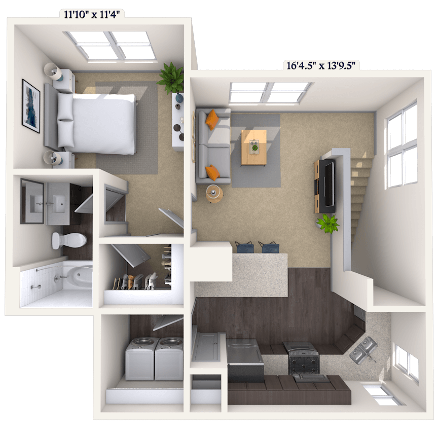 Floorplan image of unit 131320