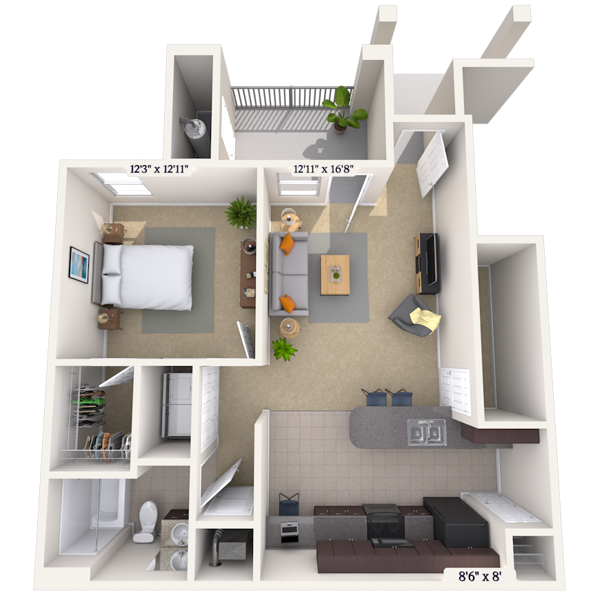 Floorplan image of unit 2020104