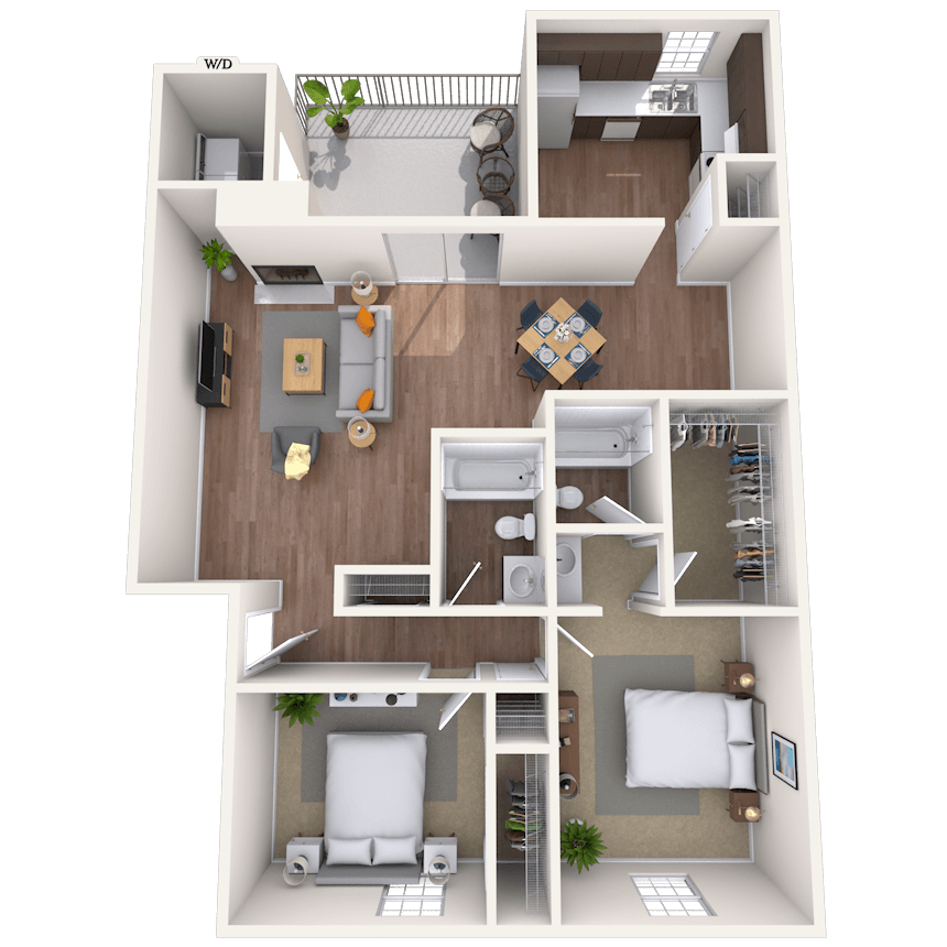 Floorplan image of unit 191906