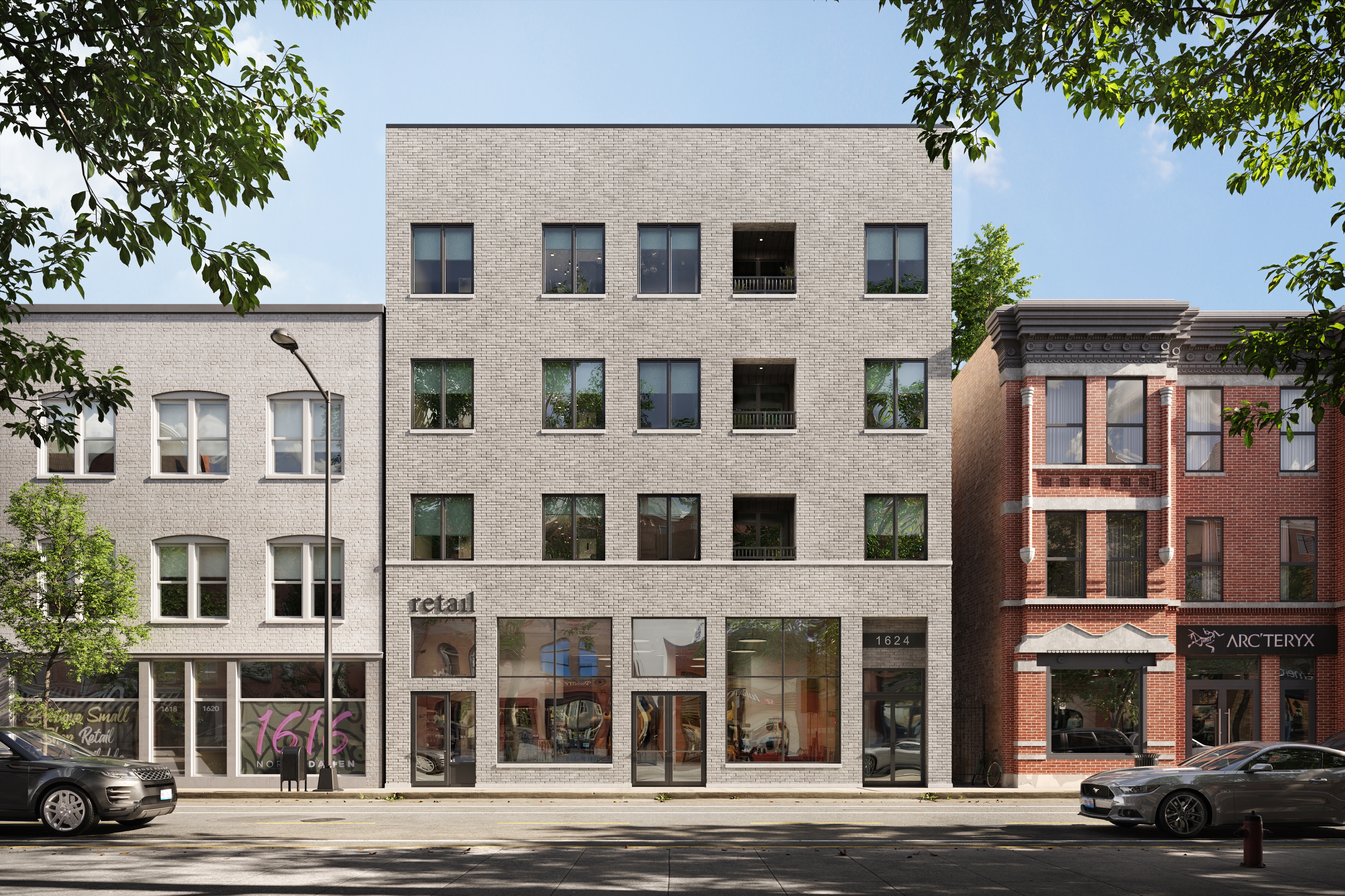 North + Damen 1624 N. Damen Ave, Chicago, IL 60647 - Leasing by Cross Street