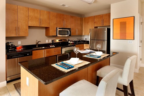 Modern Kitchens With Granite or Quartz Counters