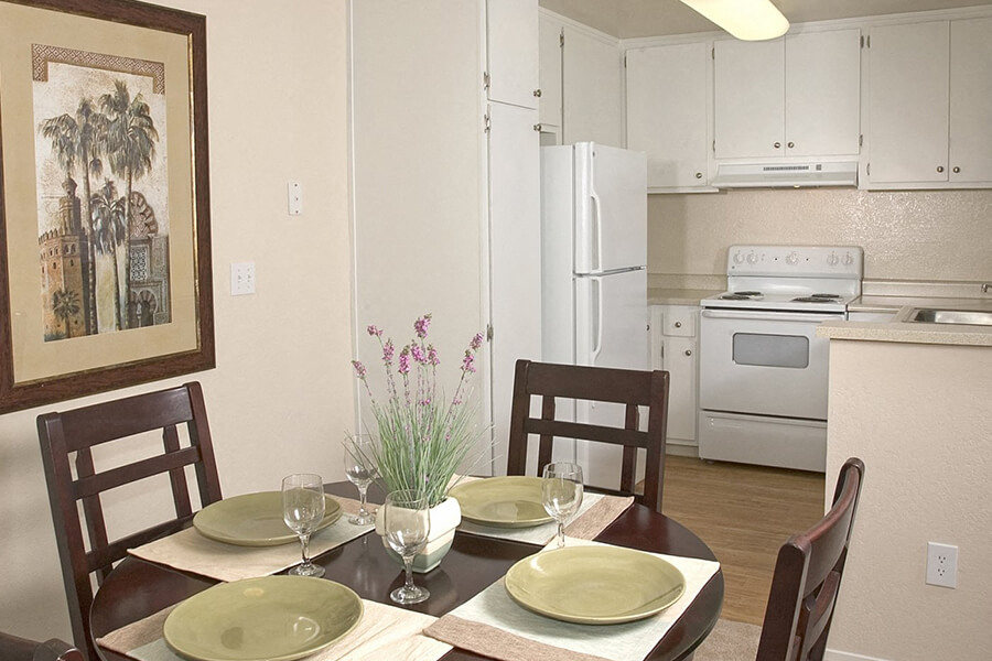 Kitchen at Belmont Apartment Homes in Pittsburg CA