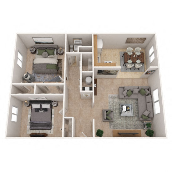 1, 2 & 3 bedroom in Philadelphia, PA. Blue Grass Estates