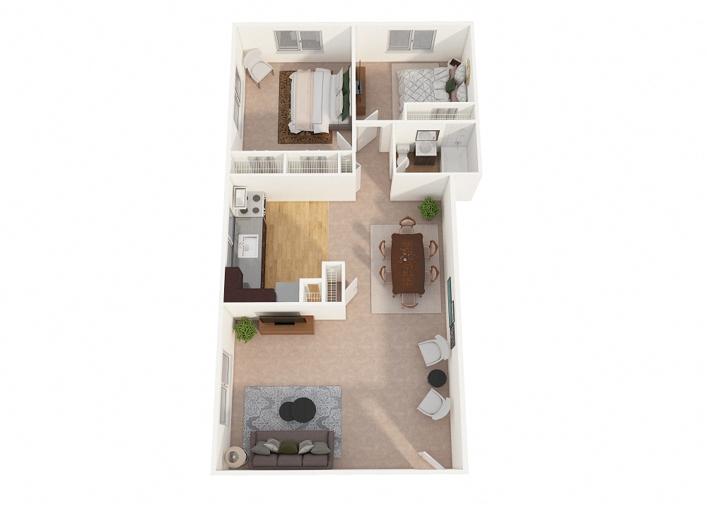 Studio, 1 & 2 bedroom in Doylestown, PA. Fonthill Apartments