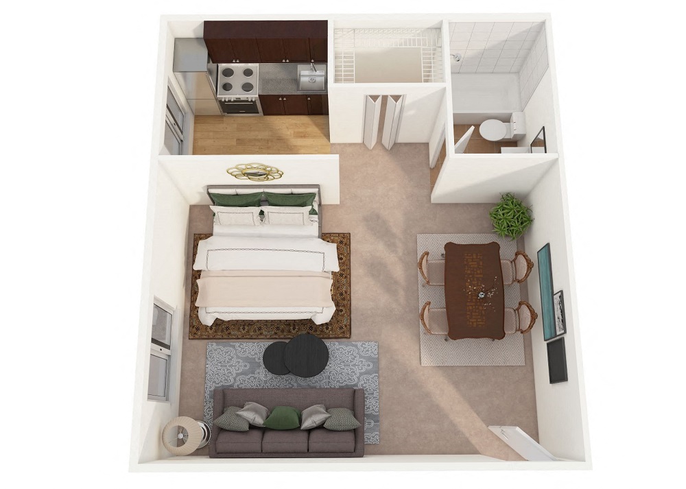 Studio, 1 & 2 bedroom in Doylestown, PA. Fonthill Apartments