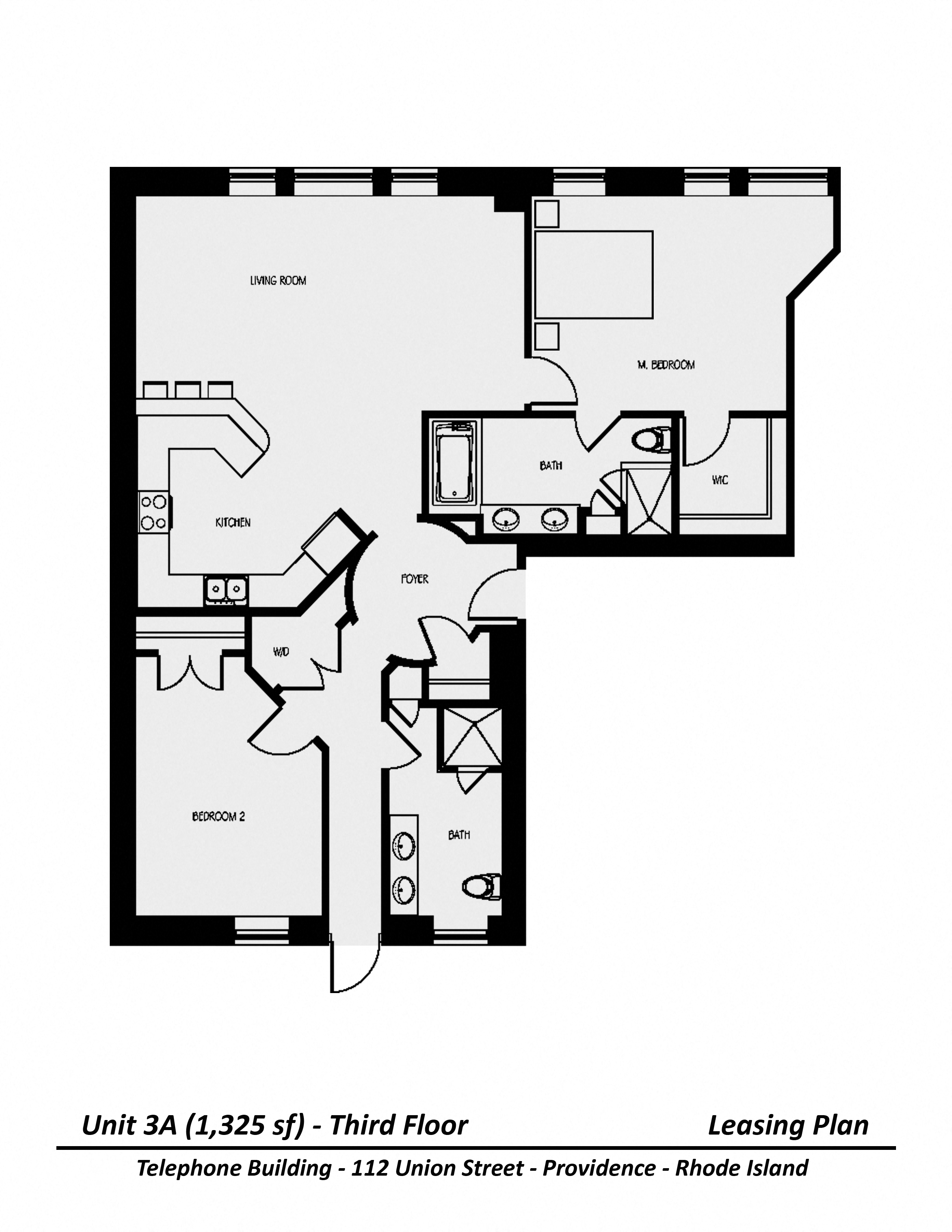 Click to view Floor plan Two Bedroom image 3