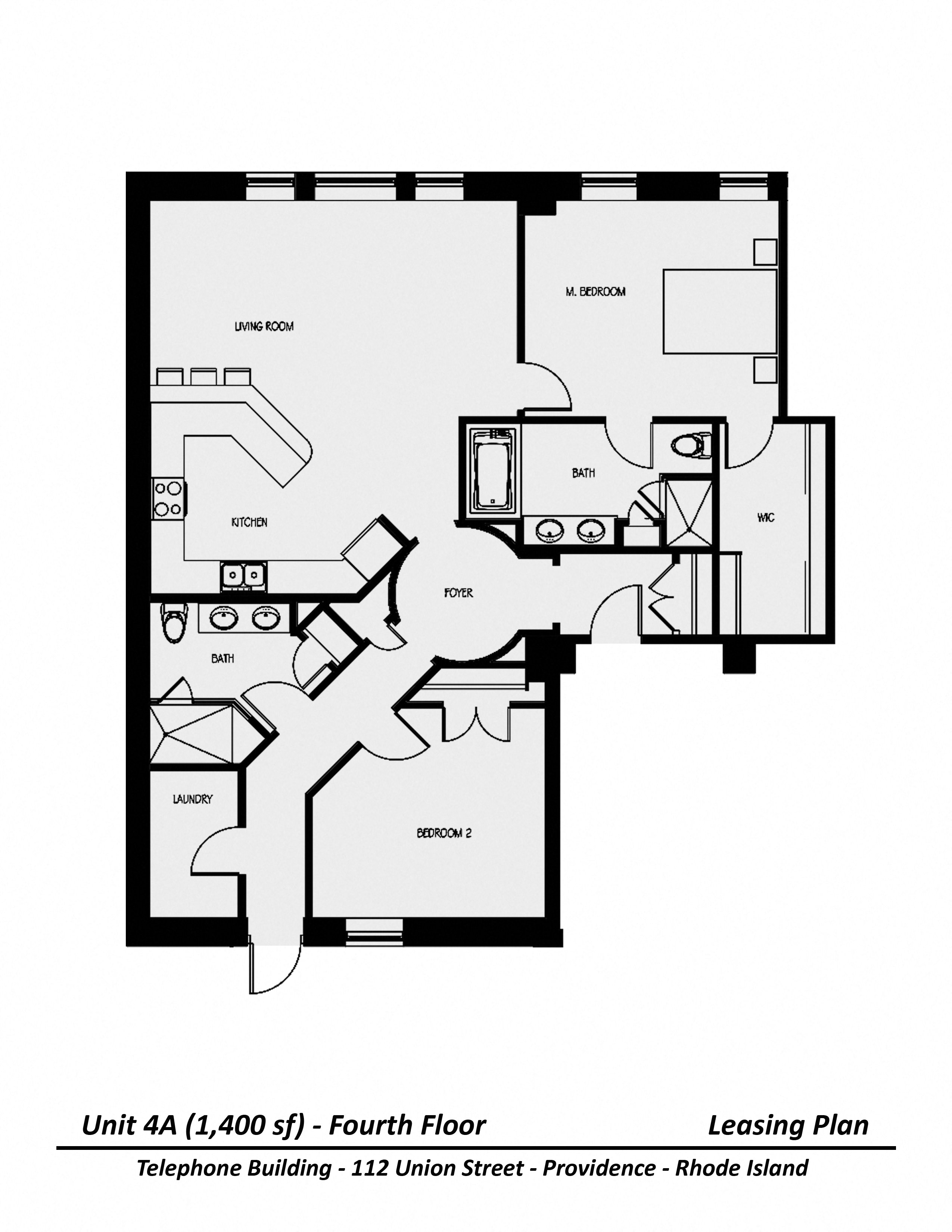 Click to view Floor plan Two Bedroom image 6