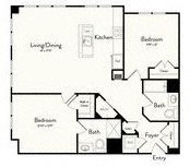 Floor plan layout diagram