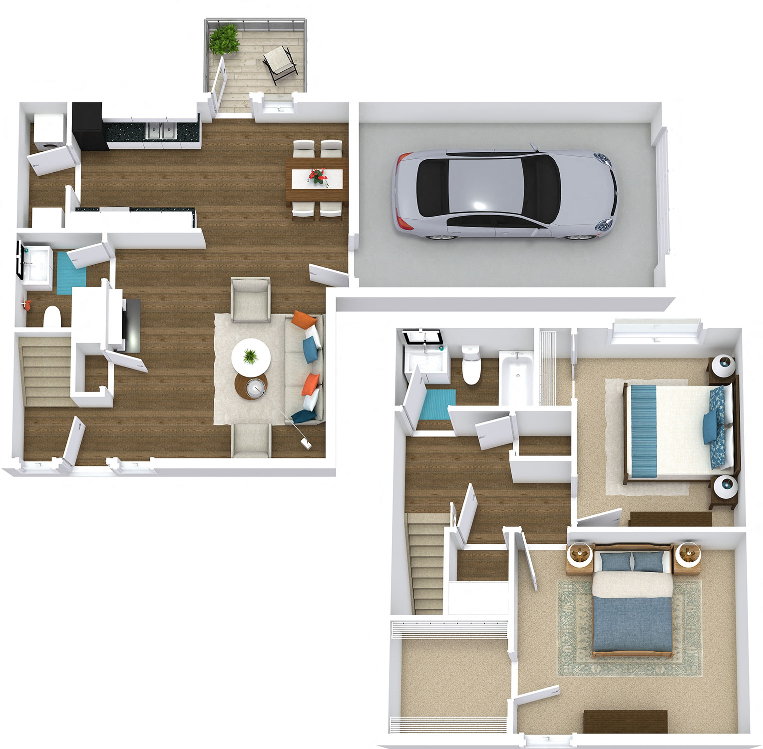 Oakdell Way Apartments TH3