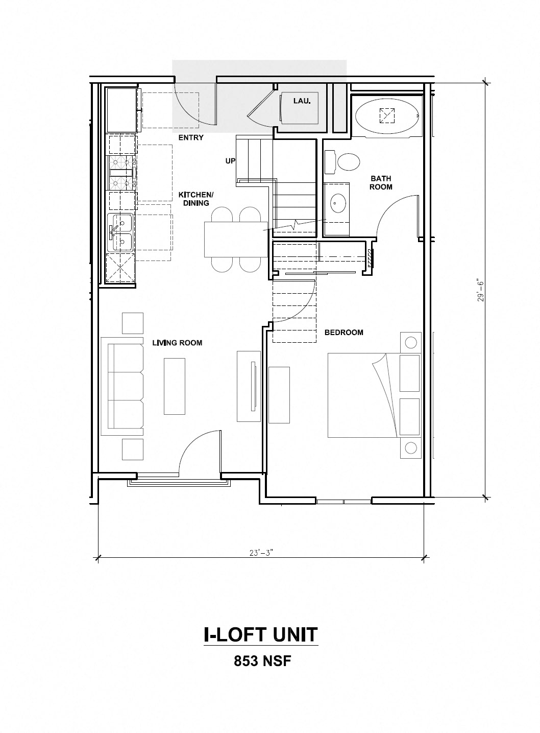 Mira, I-Alt Loft Unit, 1x1, 853 sf Mira, I-Alt Loft Unit, 1x1, 853 sf