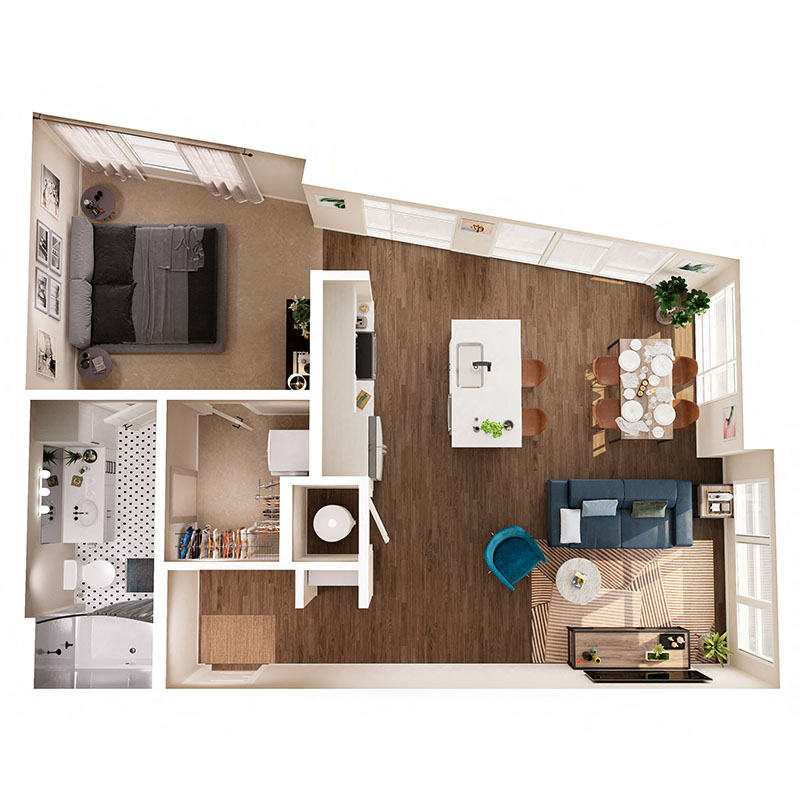 Floor Plan A2 Layout
