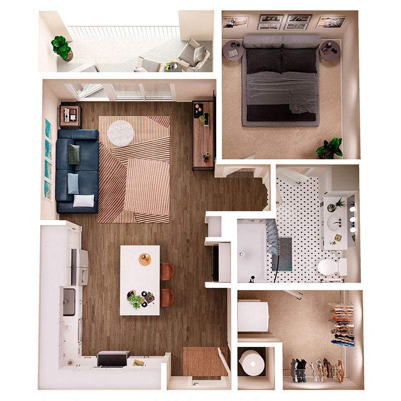 Floor Plan A5B Layout