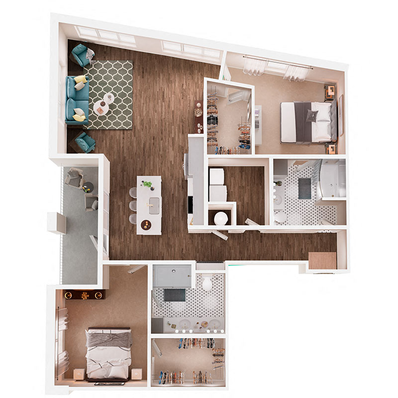 Floor Plan B8 Layout