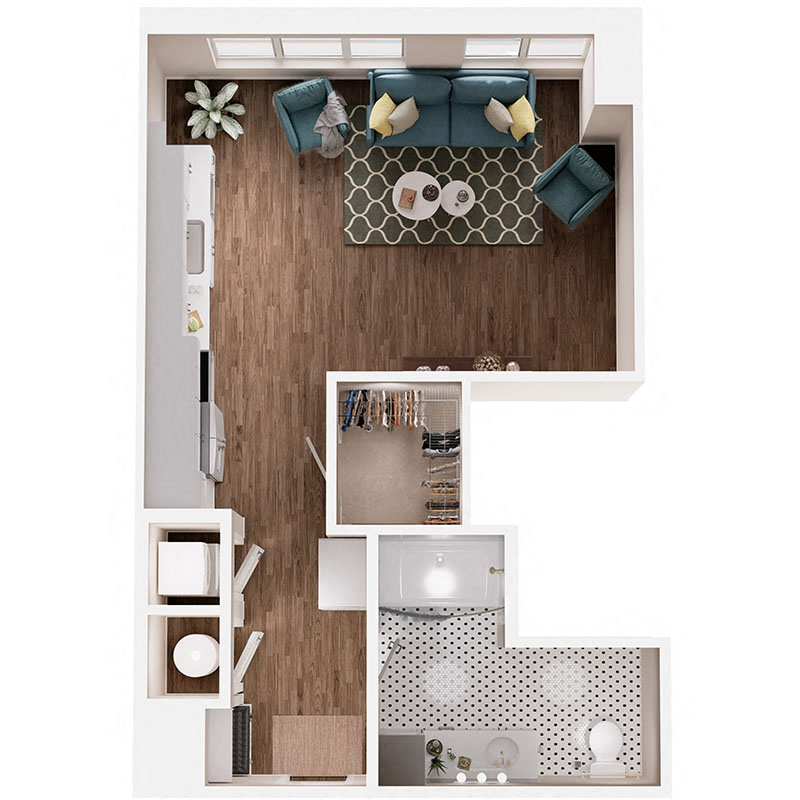 Floor Plan S2B Layout