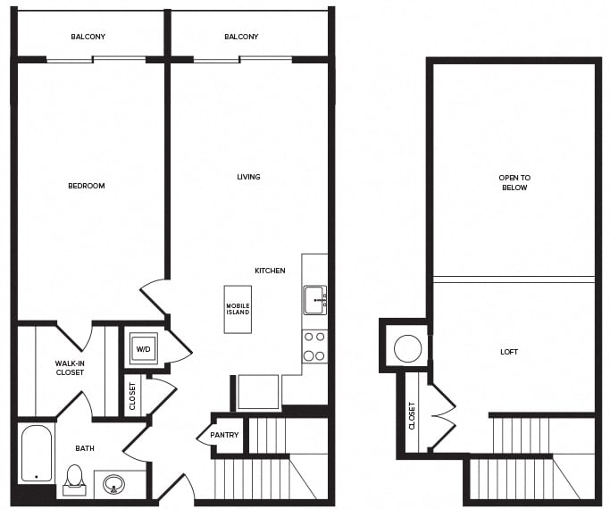 View Floor Plans | Atlanta, GA Apartments | Vinings Lofts and Apartments