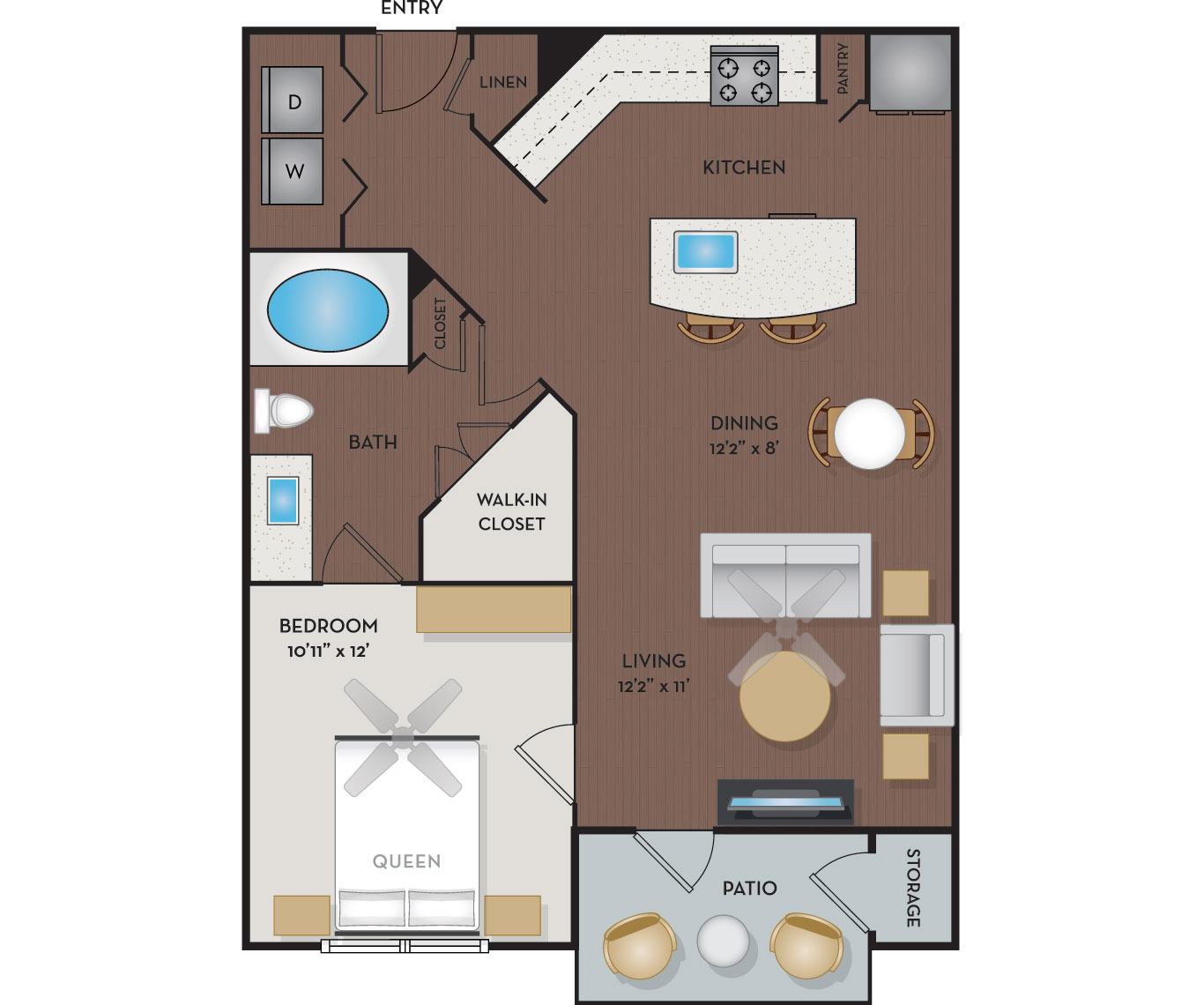White Oak I & II Floor Plan