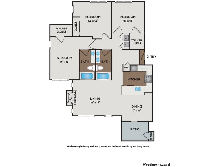 Woodbury Floor Plan