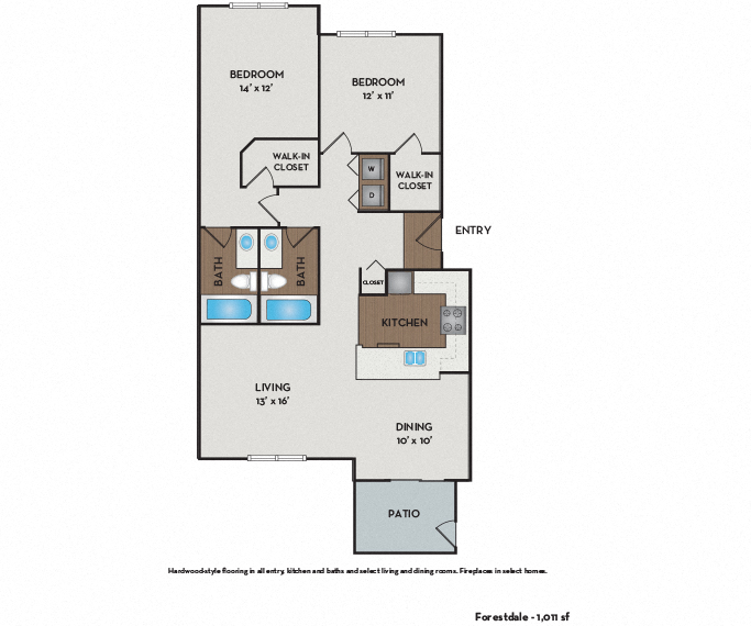 Forestdale & Oakmont Floor Plan