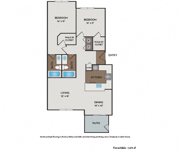 Forestdale & Oakmont Floor Plan