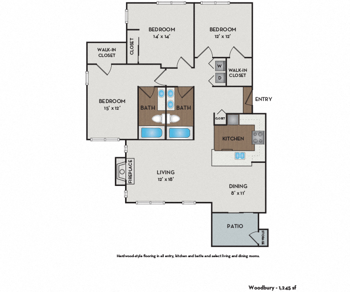 Woodbury Floor Plan