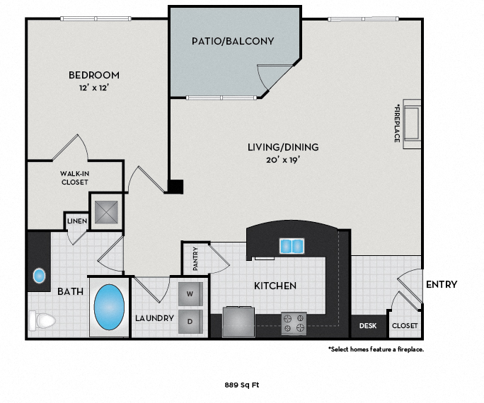 Rhone/Barolo Floor Plan