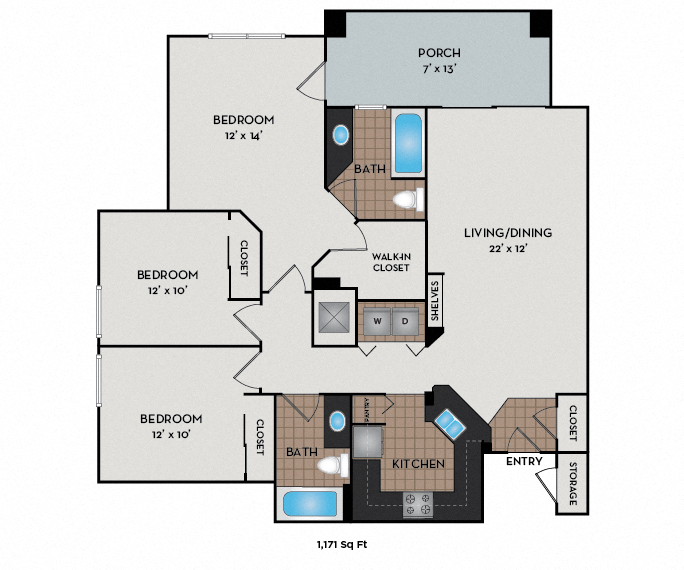 View Floor Plans Denver, CO Affordable Apartments