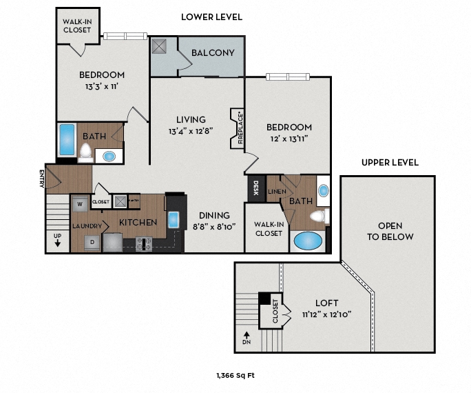 The Wachusett Loft Floor Plan