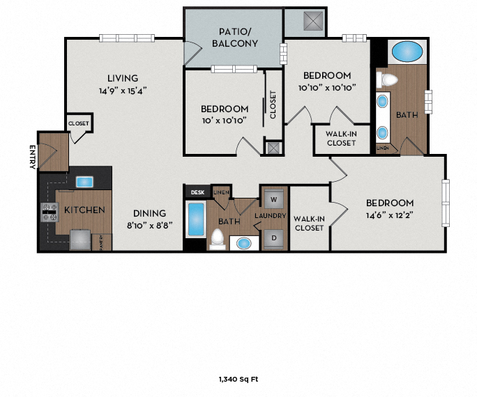 The Waterville Floor Plan