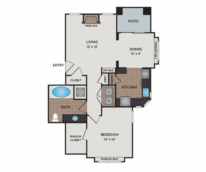 Caramel Floor Plan
