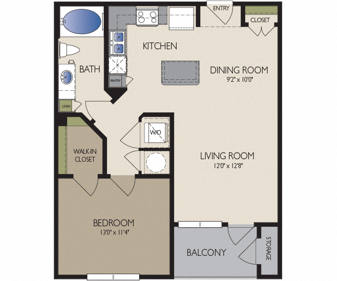 View Floor Plans Greenway Plaza Apartments in Houston TX